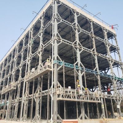 Edifício de escritórios de aço pré-fabricado de peso leve Tratamento de superfícies pintadas