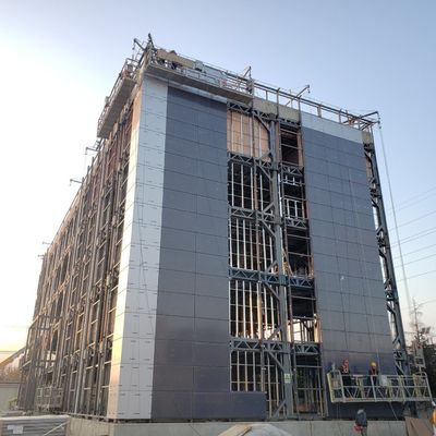 Edifício de escritórios de aço pré-fabricado de peso leve Tratamento de superfícies pintadas