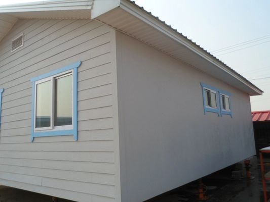 ODM Casas pré-fabricadas de aço Painel de sanduíche Edifícios pré-fabricados de metal