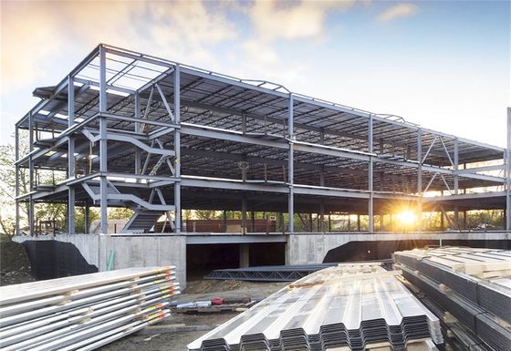 Construção de estruturas modernas de aço Construção de armazéns industriais de aço galvanizado
