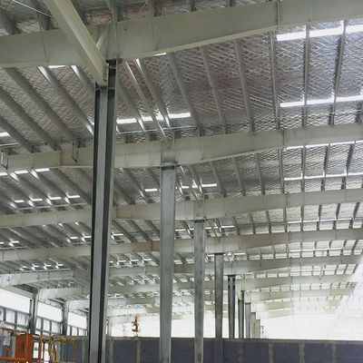 Edifício de Armazém de Metal Prefabricado Leve e de Aço Com Alta Resistência Sísmica