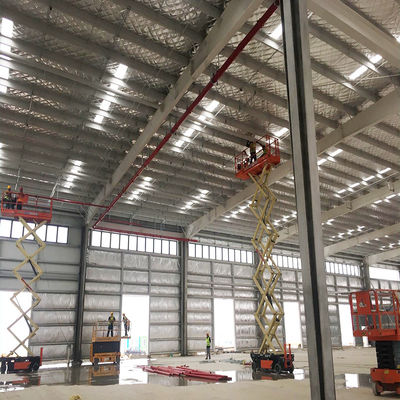 Prefabricados baratos Oficina Estrutura de aço pré-fabricada Hangar Armazém Armazém Edifício de metal