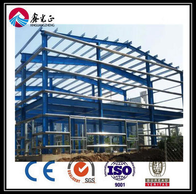 Edifício de estrutura de aço Q235B personalizado com conexão de parafusos