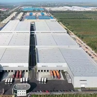SGS Estrutura de aço Edifício Q355 Estrutura de aço metálico laminada a quente