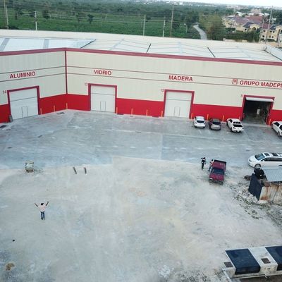 Estrutura de aço leve pré-fabricada Edifício de armazém