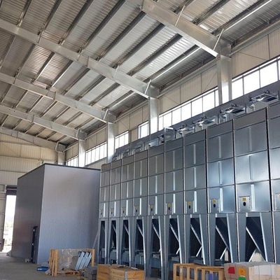 Large Span Prefabricated Steel Buildings Warehouse Anti-Rust Painting (Pintura anti-ferrugem em edifícios de aço pré-fabricados de grande comprimento)