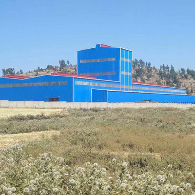Painel de sanduíche Estrutura de aço leve Armazém DIP galvanizado a quente