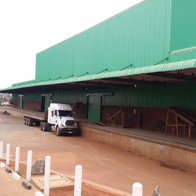 Edifício de estrutura de aço ecológico ODM Edifício de garagem de metal galvanizado