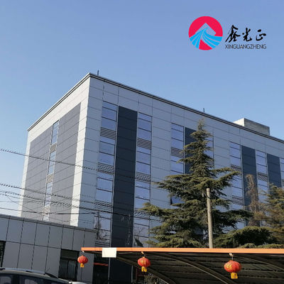 Edifícios de escritórios de estrutura de aço de vários andares Certificado CE pré-fabricado