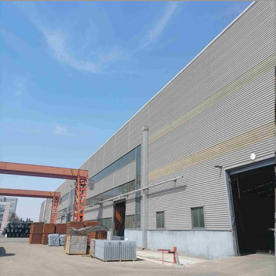 Hangar de aviões de metal galvanizado Edifícios de armazém de metal Q355B