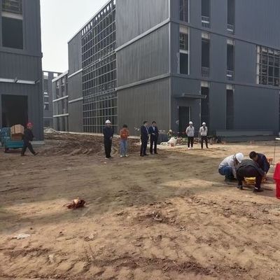 Q355B Edifício de escritórios de estrutura de aço de vários andares