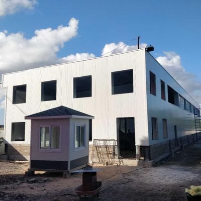 Q355B Edifício de escritórios de estrutura de aço de vários andares