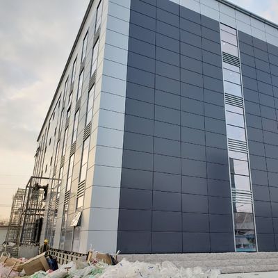 Q355B Edifício de escritórios de estrutura de aço de vários andares