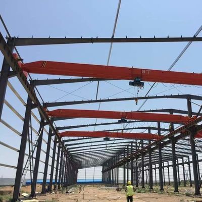 Oficina de estruturas de aço de ligação de parafusos Q345 Oficina de aço isolado