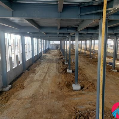 Quadro de metal galvanizado Oficina H Secção de aço Forte resistência ao terremoto