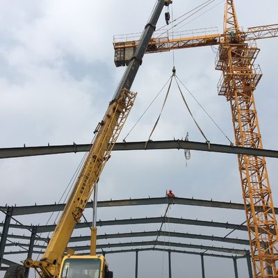 Quadro de metal galvanizado Oficina H Secção de aço Forte resistência ao terremoto