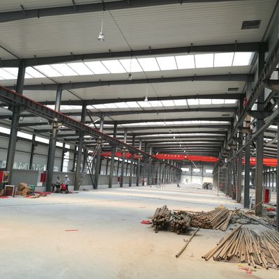 Oficina de estruturas de aço de jato de jato OEM Edifícios pré-fabricados de estrutura de aço
