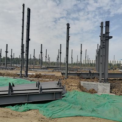 Estrutura de aço resistente a terremotos Construção de armazéns Secção H