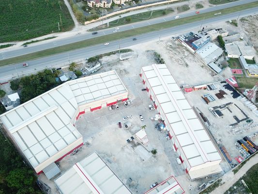 Construção de estruturas de aço sólido pré-fabricado Construção econômica de aço Armazém