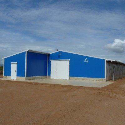 Armazém de metais pré-fabricados antiferrugem