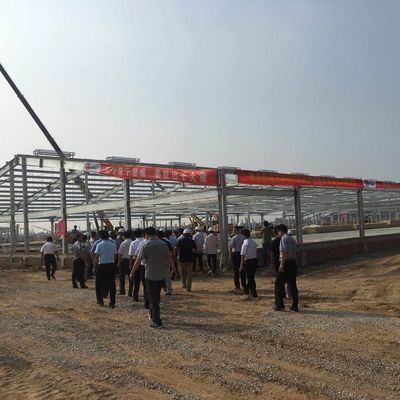 Q345B Edifícios industriais pré-fabricados de aço