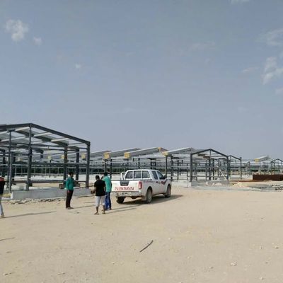 ODM Armazém de Metal Prefabricado Quadro de Aço Inteligente Casa de Frango