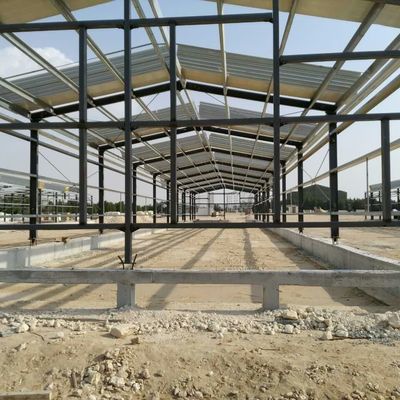 ODM Armazém de Metal Prefabricado Quadro de Aço Inteligente Casa de Frango