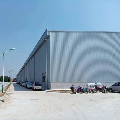 CE Edifício de Armazém Prefabricado Galvanizado Econômico Soldado Aço Tipo H