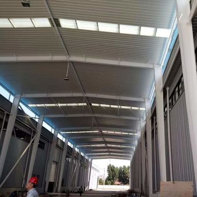 CE Edifício de Armazém Prefabricado Galvanizado Econômico Soldado Aço Tipo H