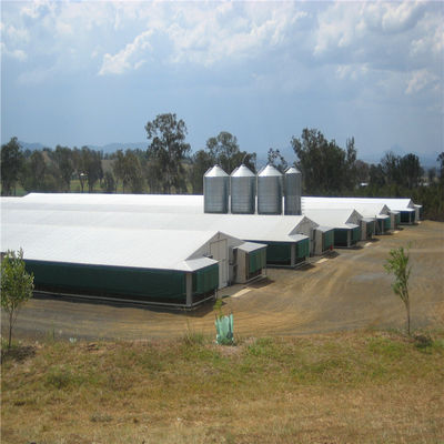 Equipamento de casa de cultivo de frango da cozinha de metal de parafusos de solda Certificado CE
