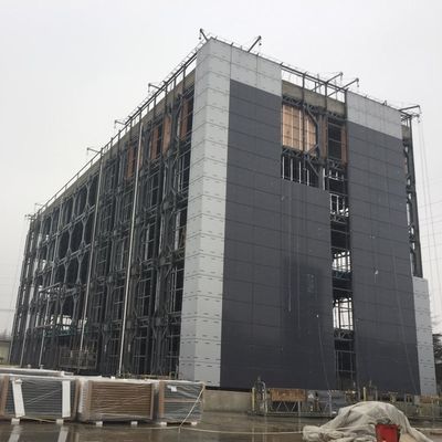 Construção Prefabricada de Metal Resistente a Terremotos Estrutura de Aço OEM