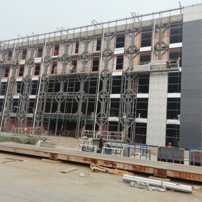 Construção Prefabricada de Metal Resistente a Terremotos Estrutura de Aço OEM