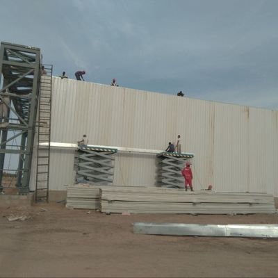 Painel de sanduíche pendente estrutural de aço