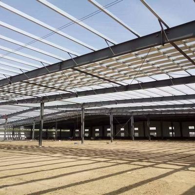 Edifício de armazém pré-fabricado de janelas de PVC