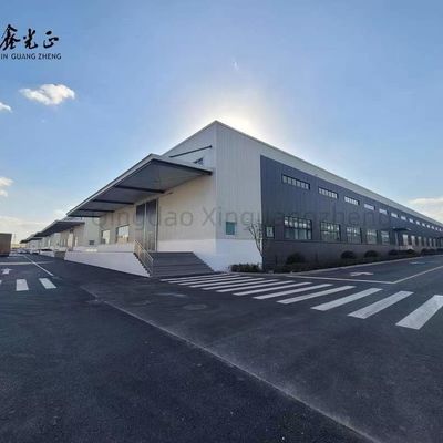 Edifício de armazém pré-fabricado de janelas de PVC