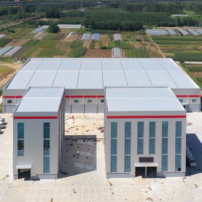 Armazenamento de estruturas de aço ASTM Isolamento acústico Armazenamento de aço pré-fabricado