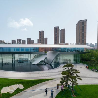 SGS Edifícios de escritório com estrutura de aço Q235B Edifícios de estrutura de metal com vista para o mar