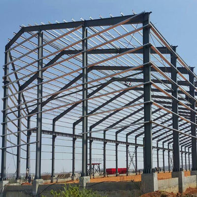 ISO Estrutura de aço Edifícios Isolamento acústico Oficinas de aço pré-fabricadas