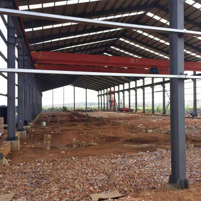 ISO Estrutura de aço Edifícios Isolamento acústico Oficinas de aço pré-fabricadas