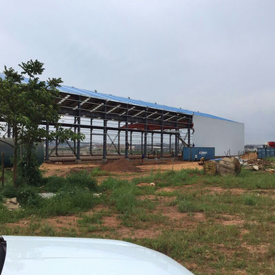 ISO Estrutura de aço Edifícios Isolamento acústico Oficinas de aço pré-fabricadas