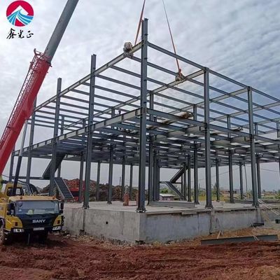 CE Armazém de estruturas de aço Q355B Armazém de aço pré-fabricado
