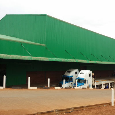 Q235 Oficina de estruturas de aço Armazém de metais pré-fabricados Certificado SGS
