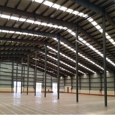 Q235 Oficina de estruturas de aço Armazém de metais pré-fabricados Certificado SGS