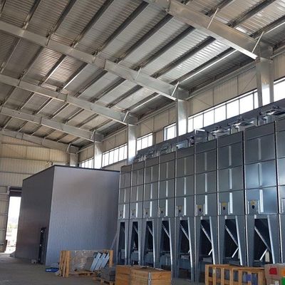 Edifícios de oficinas pré-fabricados comerciais Estrutura de aço personalizada
