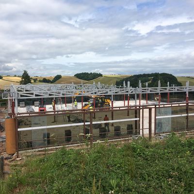 Casas pré-fabricadas de aço para ligação de parafusos Q355B Casas pré-fabricadas de metal