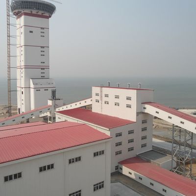 Edifícios pré-fabricados de metal de painéis de sanduíche