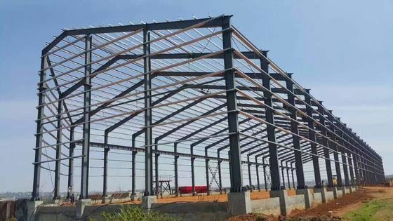 Construção industrial pré-construída de comprimento de viagem Edifício pré-fabricado