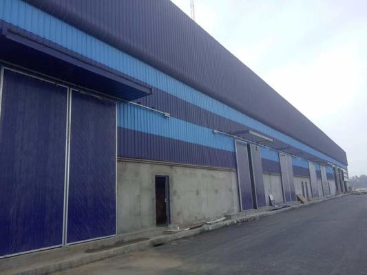 Construção industrial pré-construída de comprimento de viagem Edifício pré-fabricado