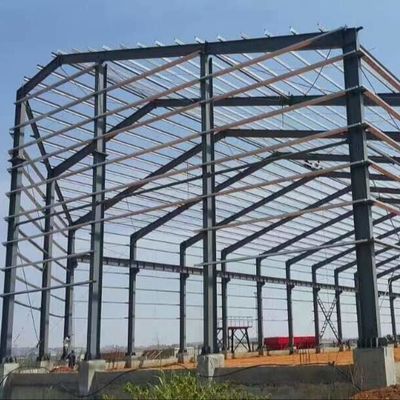 Armazém de estrutura de aço SGS Edifício de armazém pré-fabricado personalizado