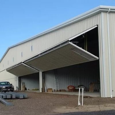 ODM Hangar estrutural de aço resistente à corrosão modular Hangar de aeronaves pré-fabricado